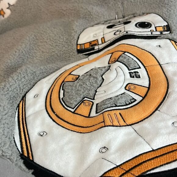 Star Wars BB8 cuddle fleece sherpa fur pajama pj sleep set joggers & sweatshirt - Picture 2 of 6